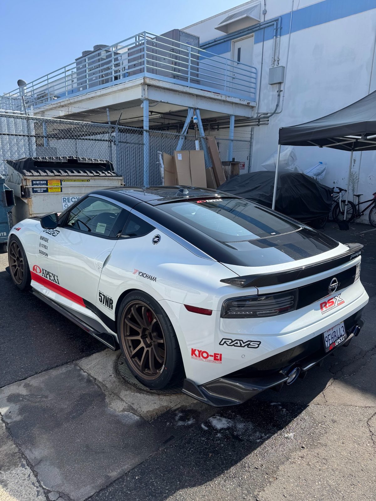 Nissan Z performance car detailed